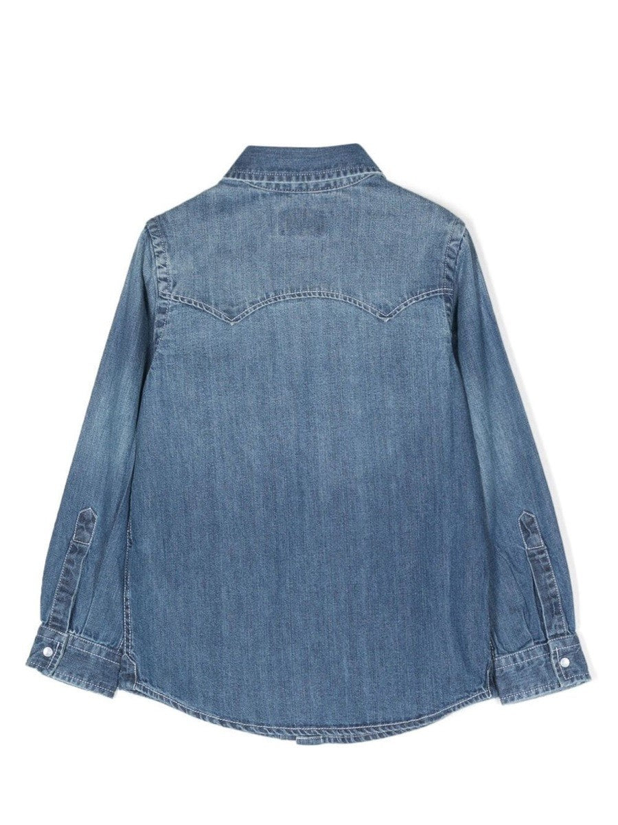 DIESEL KIDS denim ml shirt