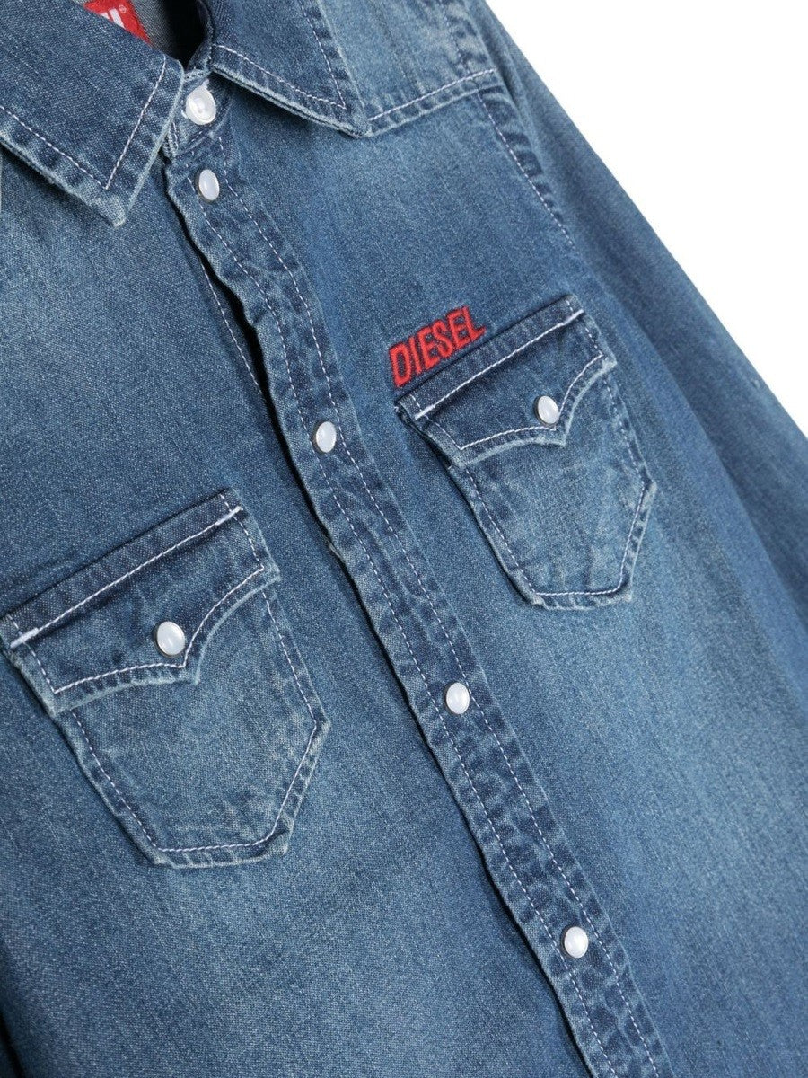 DIESEL KIDS denim ml shirt