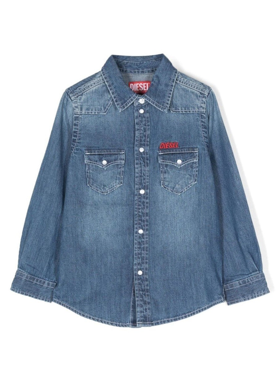 DIESEL KIDS denim ml shirt