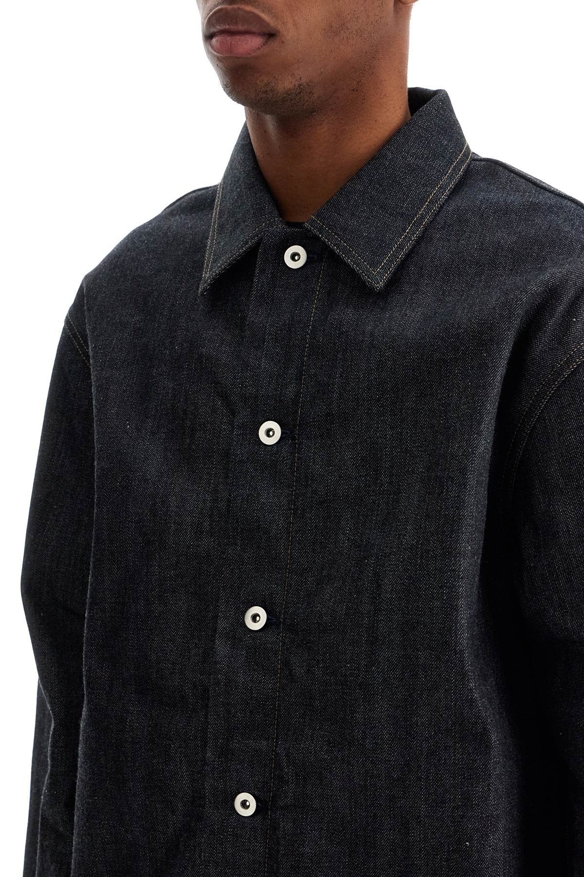 JIL SANDER denim overshirt