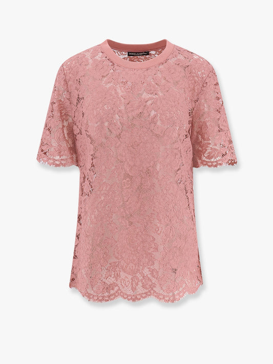 Dolce & Gabbana Dg floral lace top