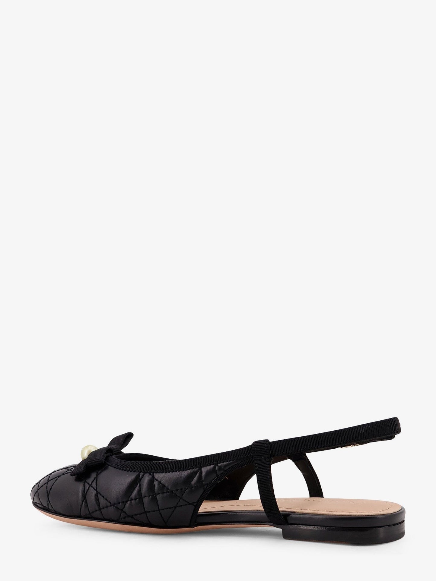 Dior Dior Ballet leather slingback ballerinas