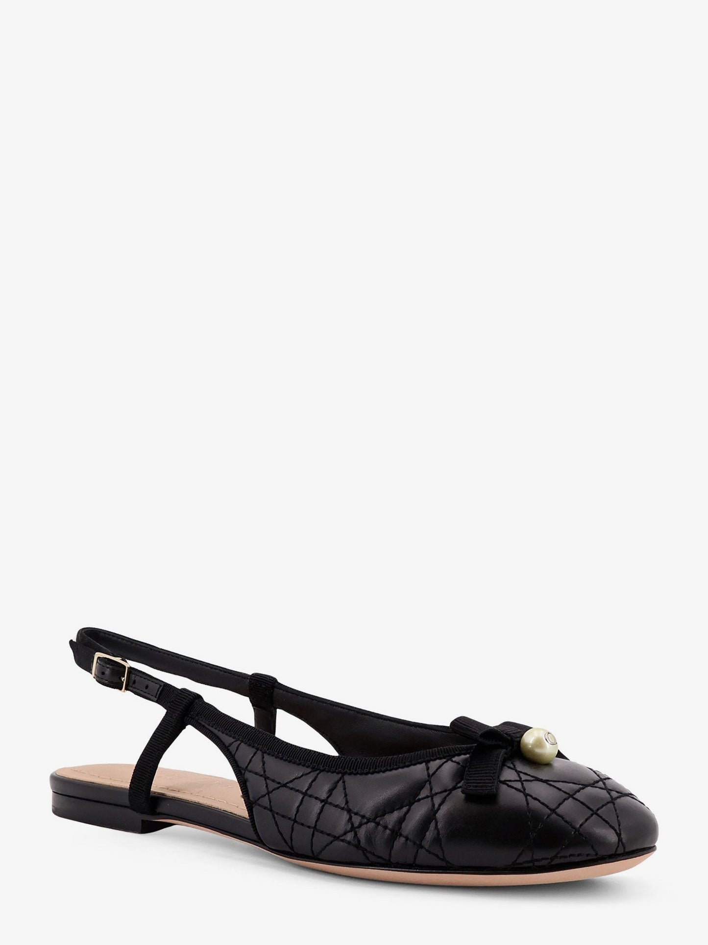 Dior Dior Ballet leather slingback ballerinas