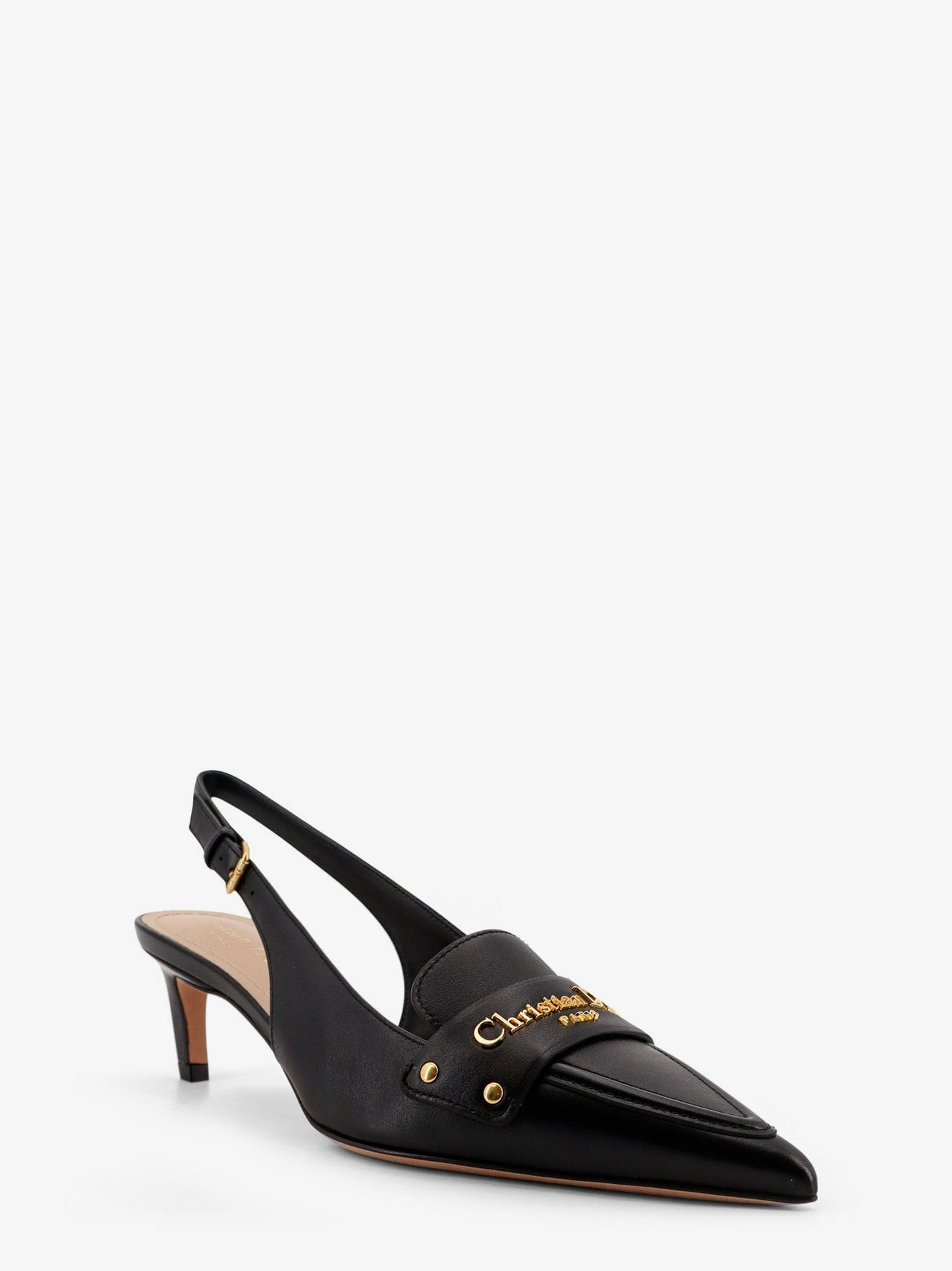 Dior Dior Boy leather slingback décolleté