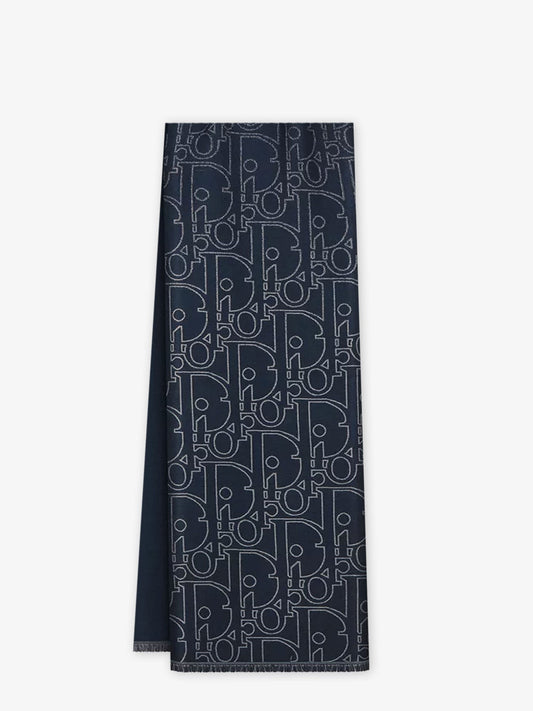 Dior Dior Gravity wool and silk scarf