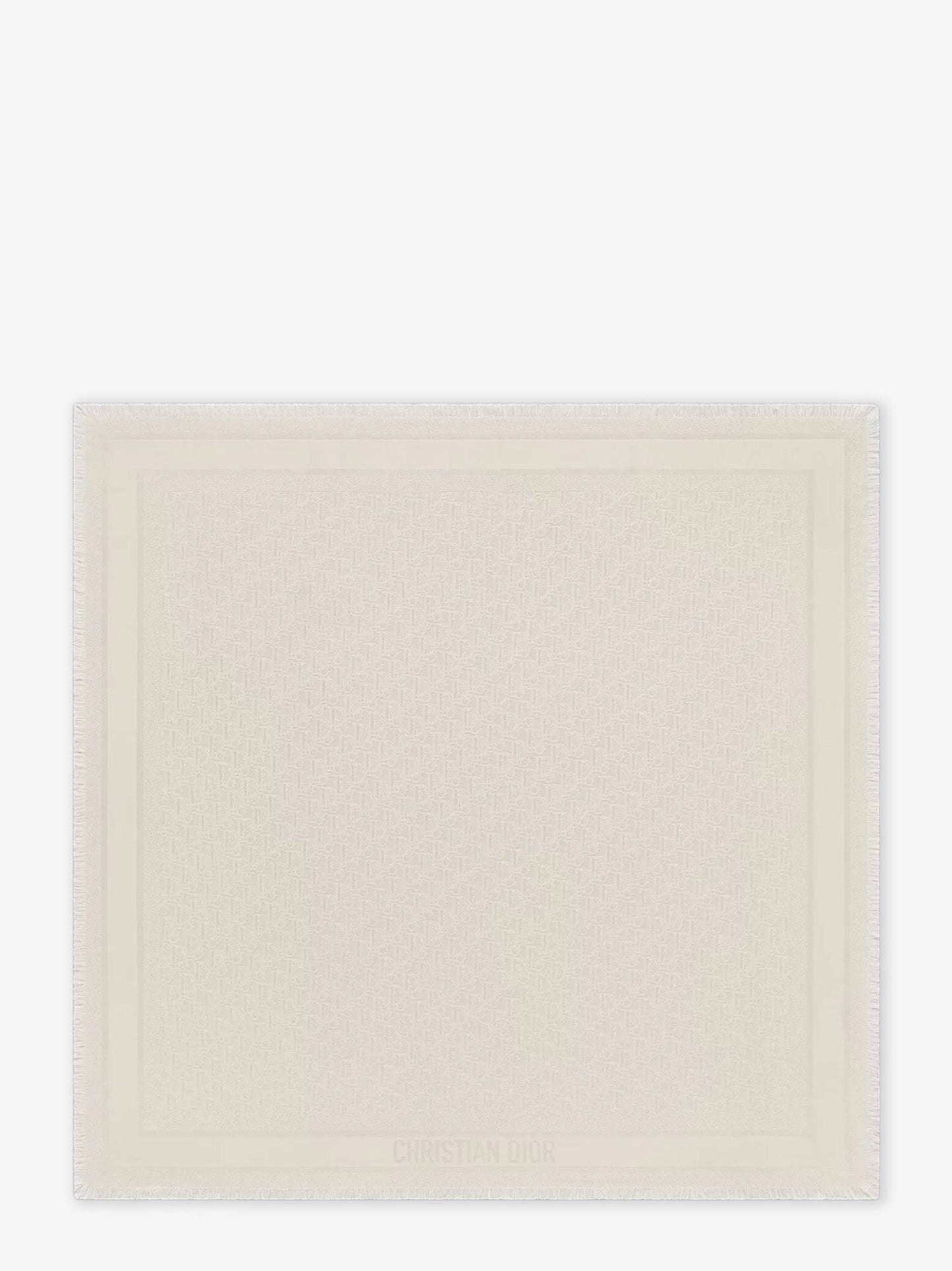 Dior Dior Oblique cashmere and silk shawl
