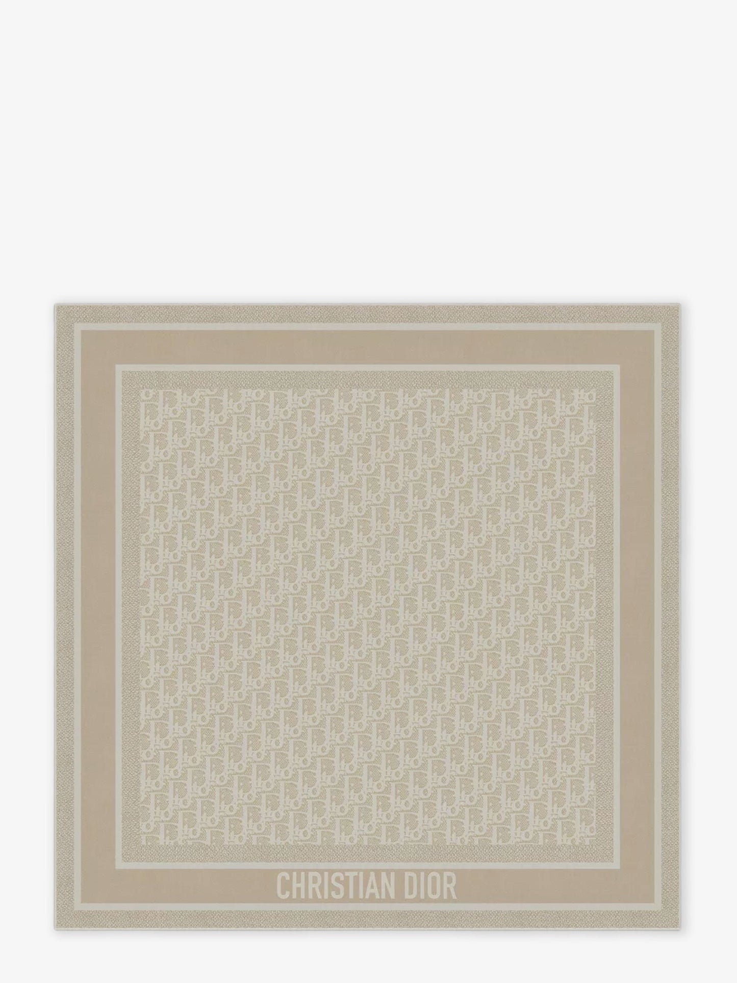 Dior Dior Oblique silk twill foulard