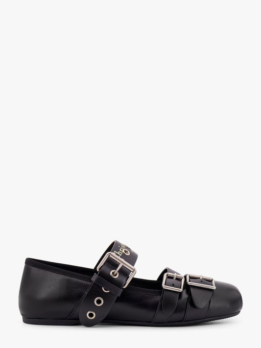 Dior Dior punk leather ballerinas
