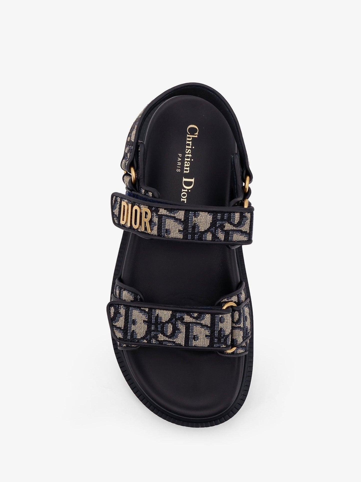 Dior Dioract cotton sandals with Dior Oblique motif