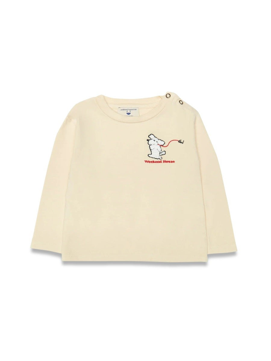 WEEKEND HOUSE KIDS dog l/s t-shirt