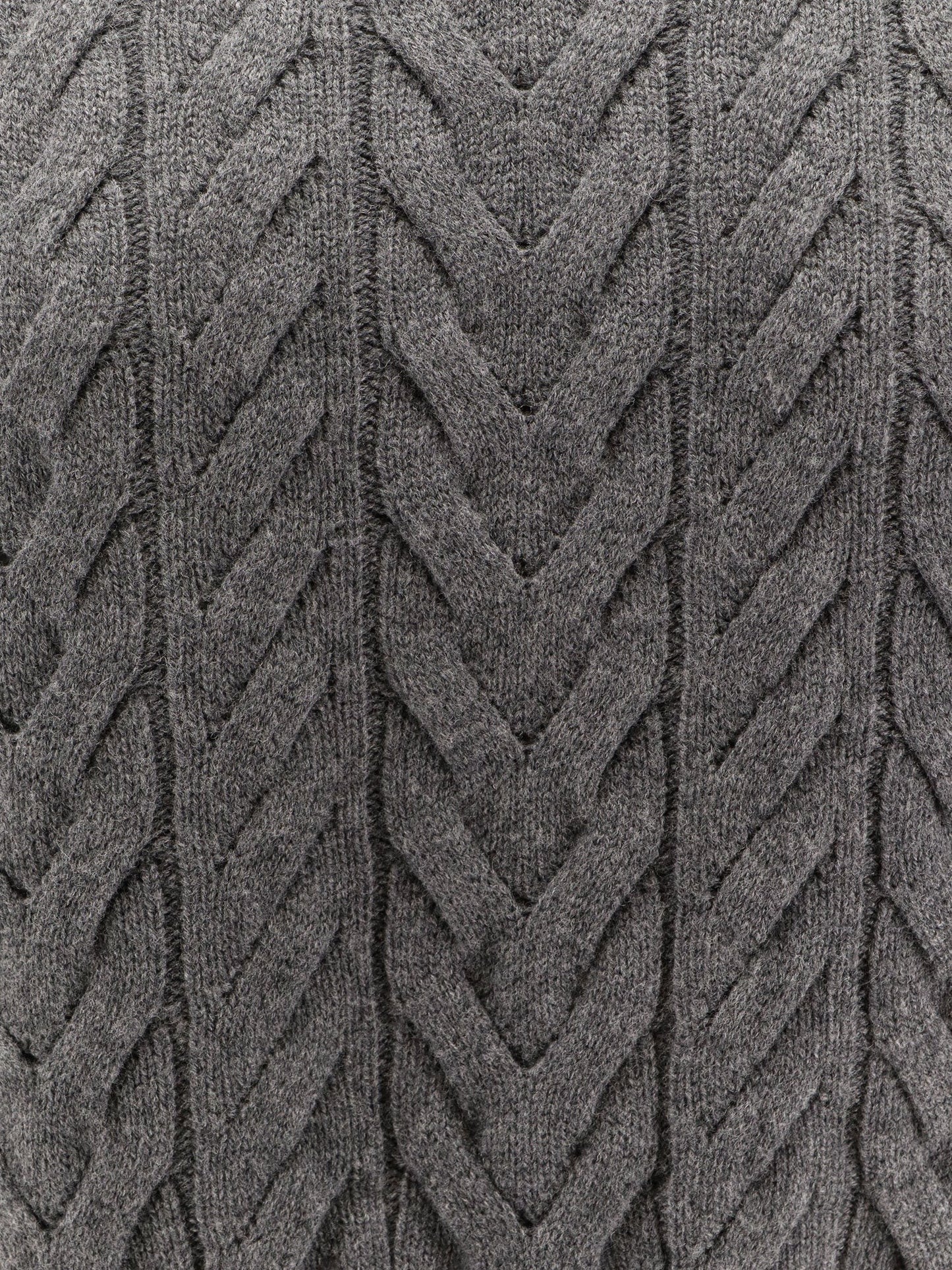 'S MAX MARA Dominus wool sweater with cable knit