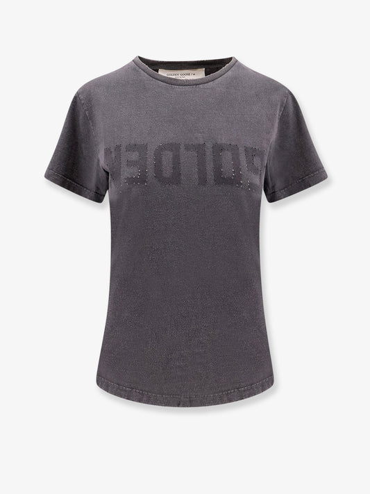 Golden Goose Deluxe Brand Doris cotton t-shirt with Logo detail