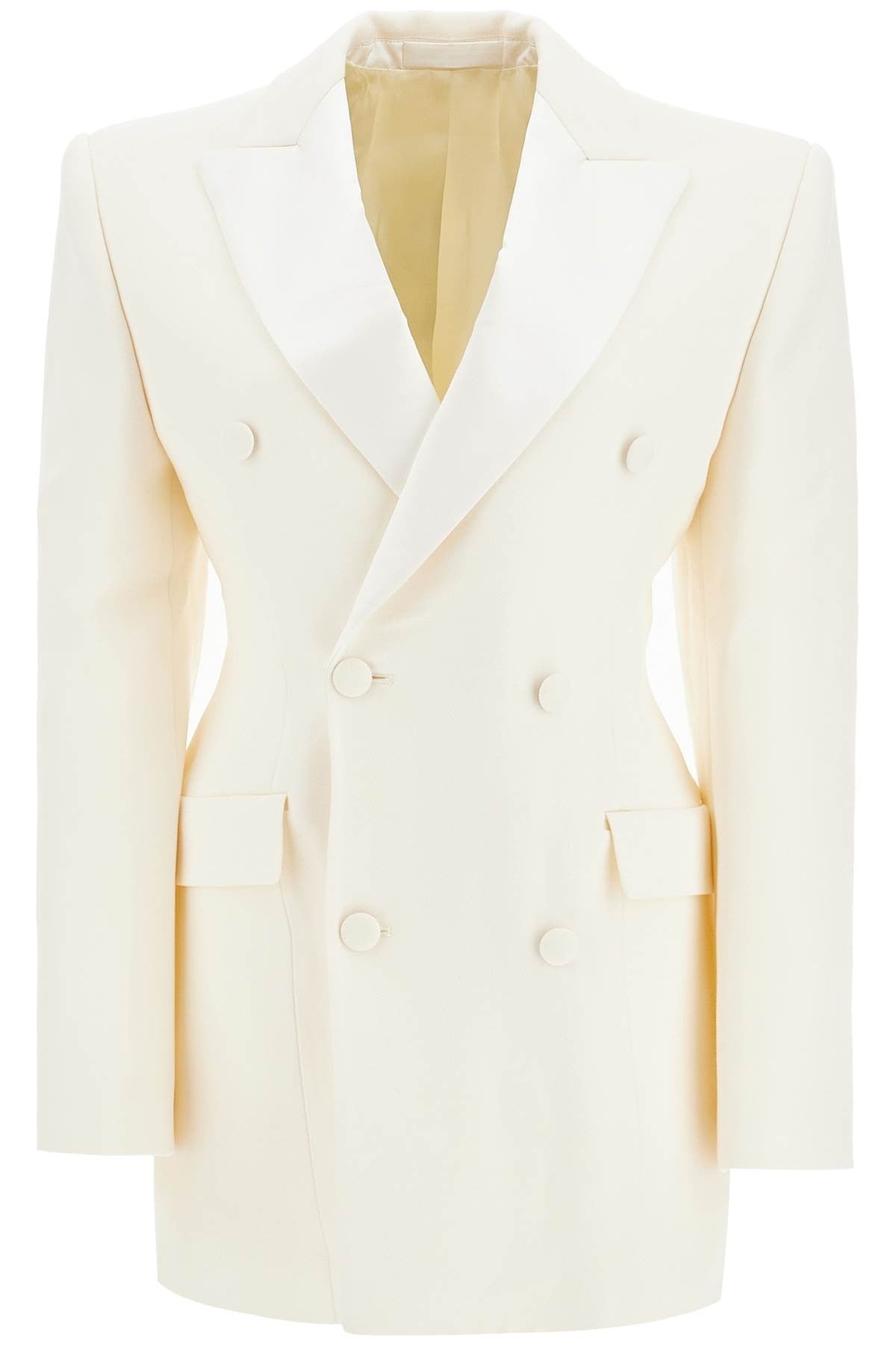 WARDROBE.NYC double-breasted blazer dress