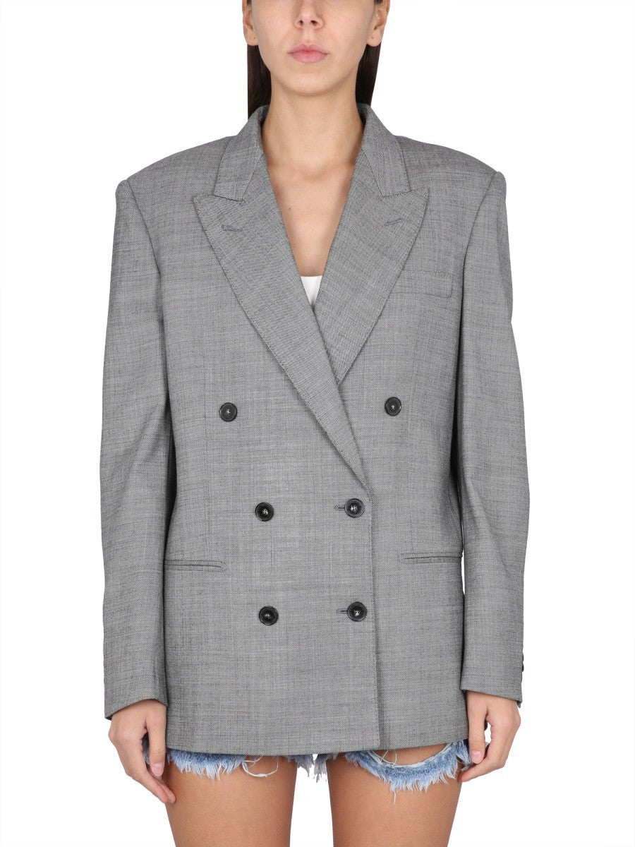 stella mccartney DOUBLE-BREASTED BLAZER