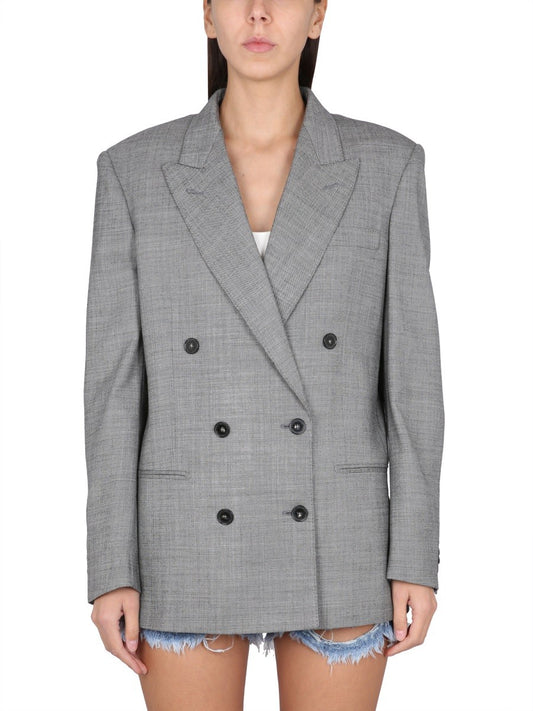 stella mccartney DOUBLE-BREASTED BLAZER