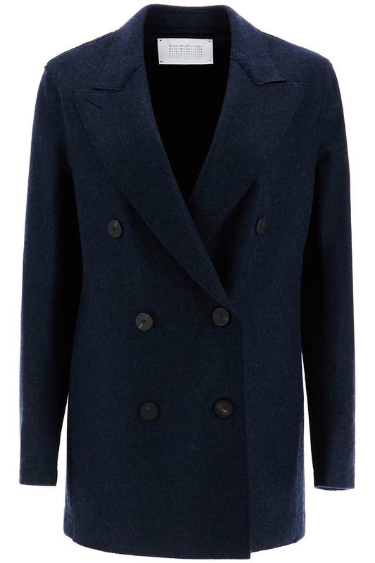 HARRIS WHARF LONDON double-breasted cashmere coat