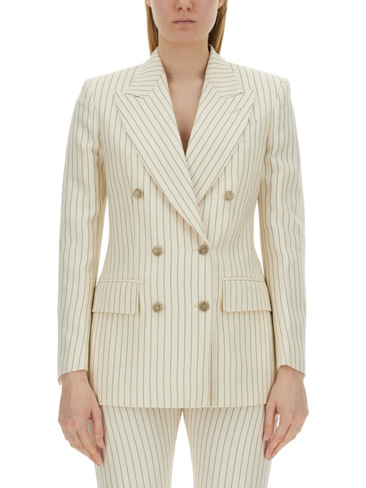TOM FORD DOUBLE-BREASTED JACKET "WALLIS"