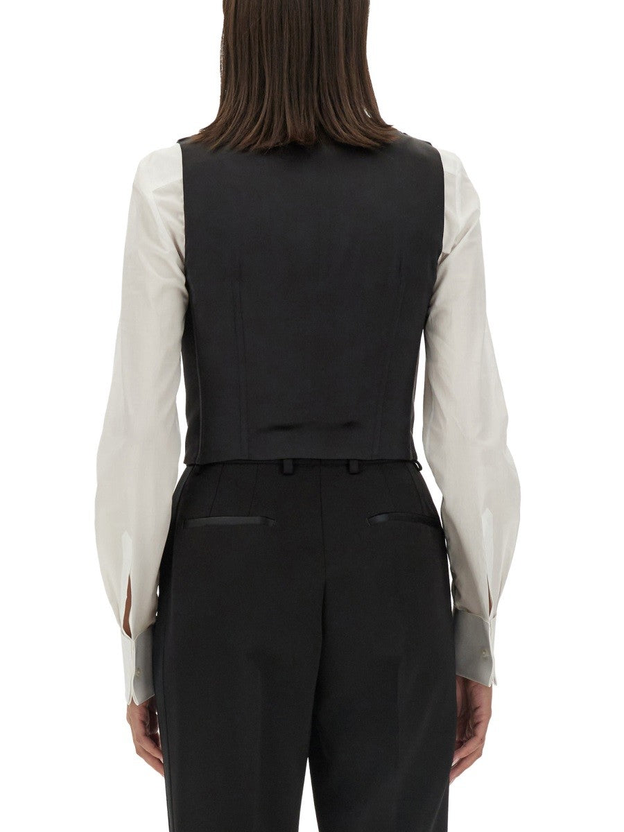 Dolce & Gabbana DOUBLE-BREASTED TUXEDO VEST