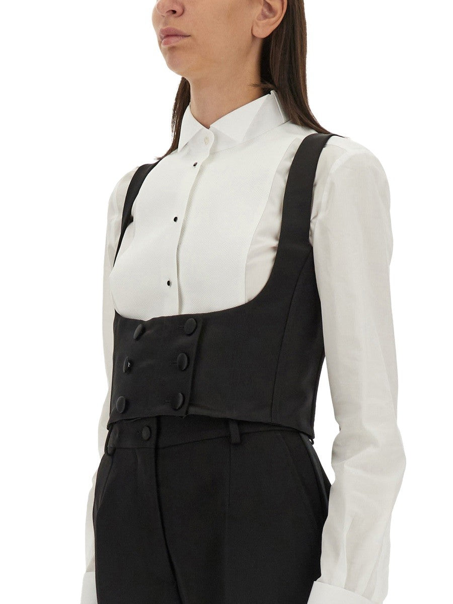 Dolce & Gabbana DOUBLE-BREASTED TUXEDO VEST