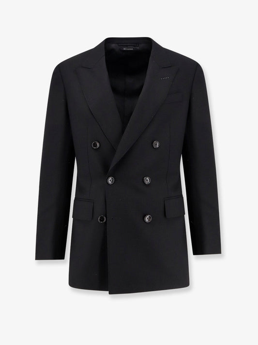 TOM FORD Double-breasted wool blazer