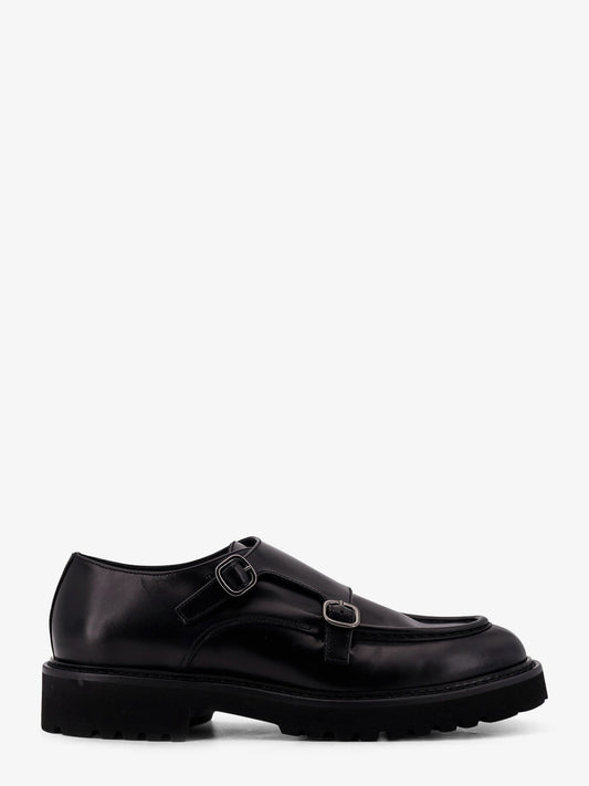 Doucal'S Double Buckle leather shoe