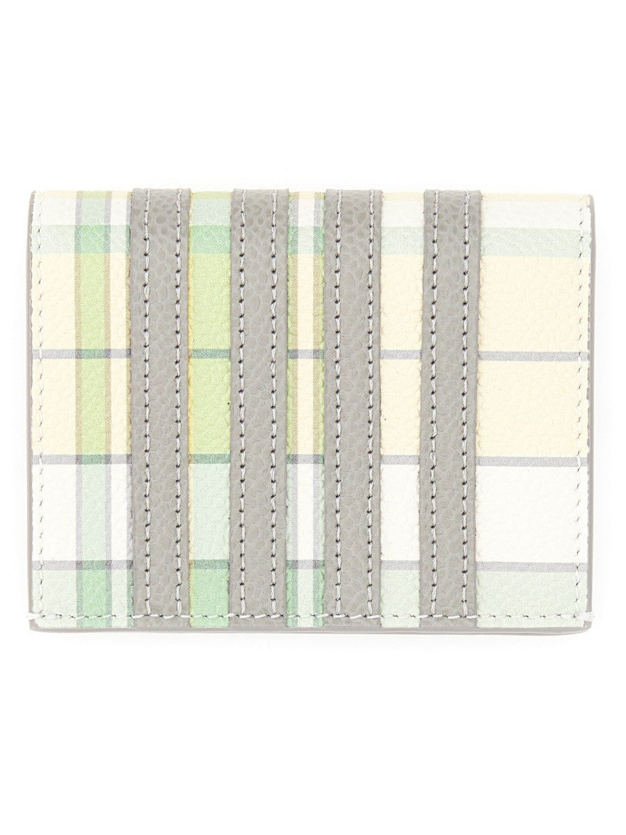 THOM BROWNE DOUBLE CARD HOLDER