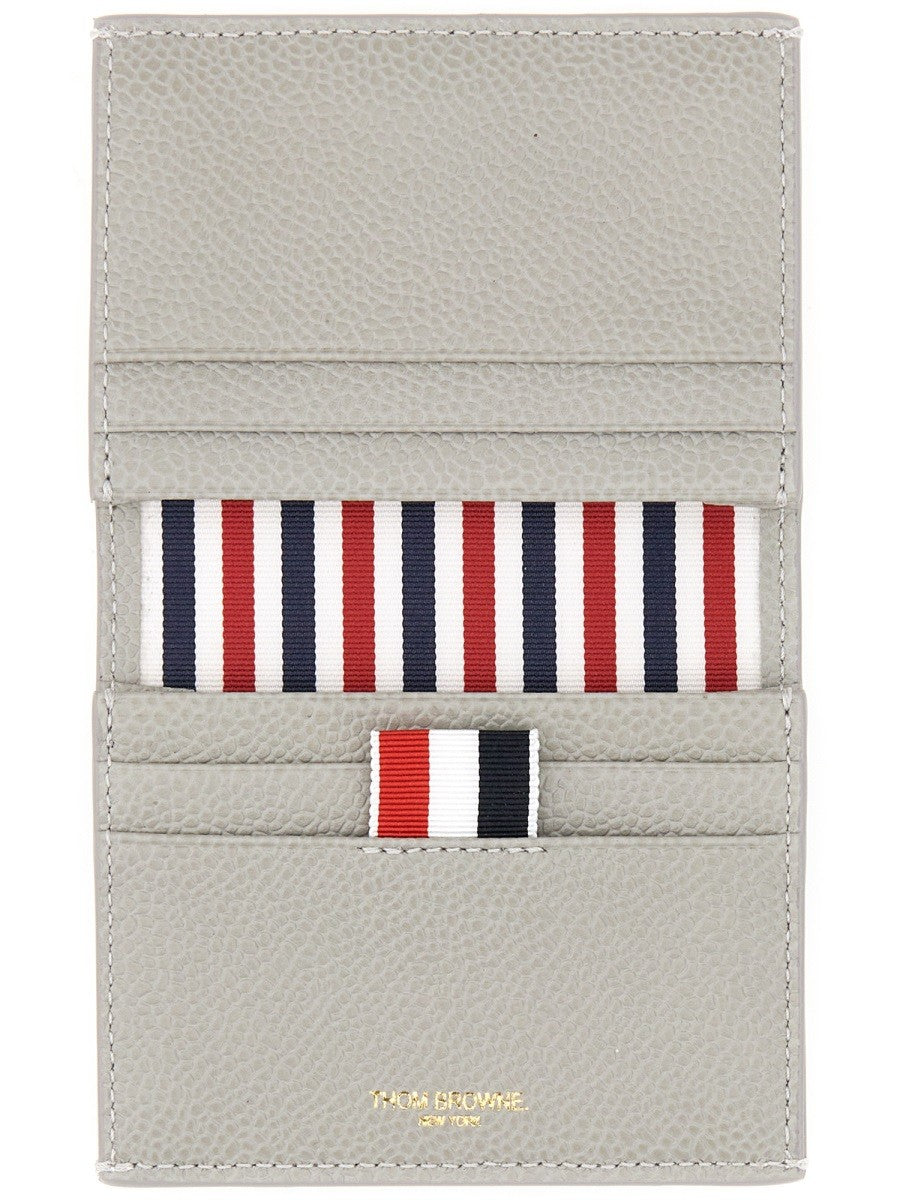 THOM BROWNE DOUBLE CARD HOLDER