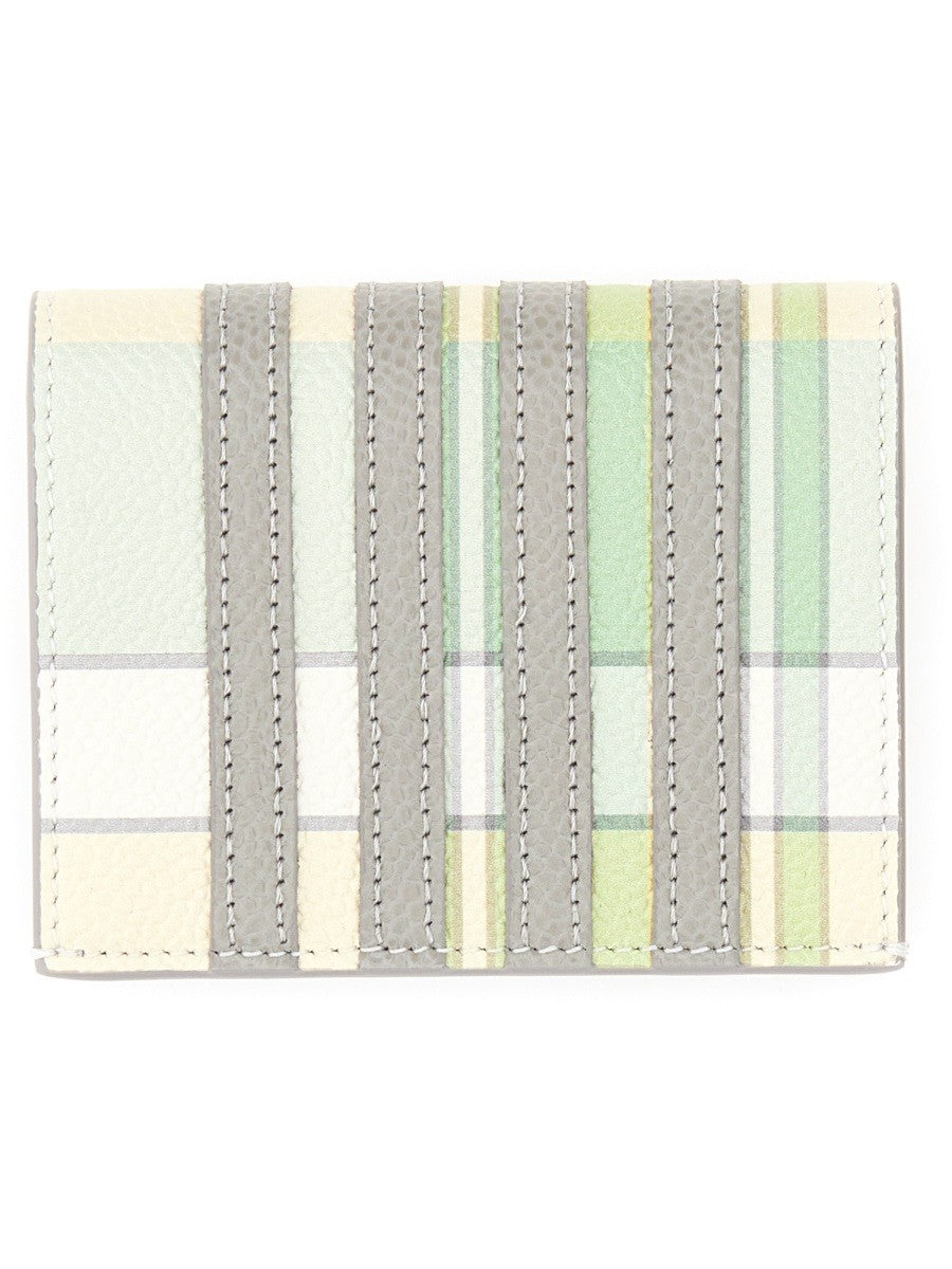 THOM BROWNE DOUBLE CARD HOLDER