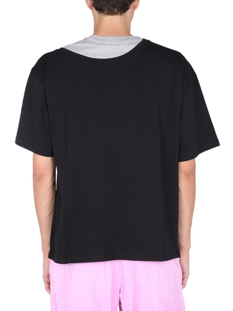 OPENING CEREMONY "DOUBLE COLLAR" T-SHIRT