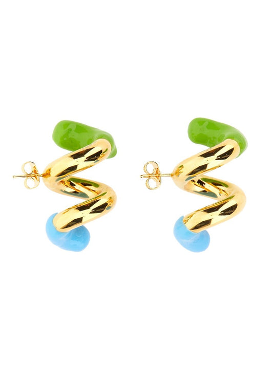 SUNNEI DOUBLE FUSILLO EARRING