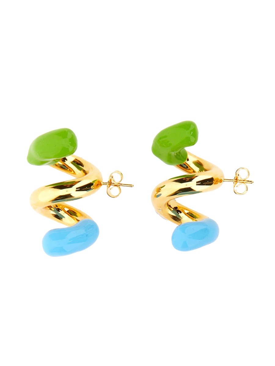 SUNNEI DOUBLE FUSILLO EARRING