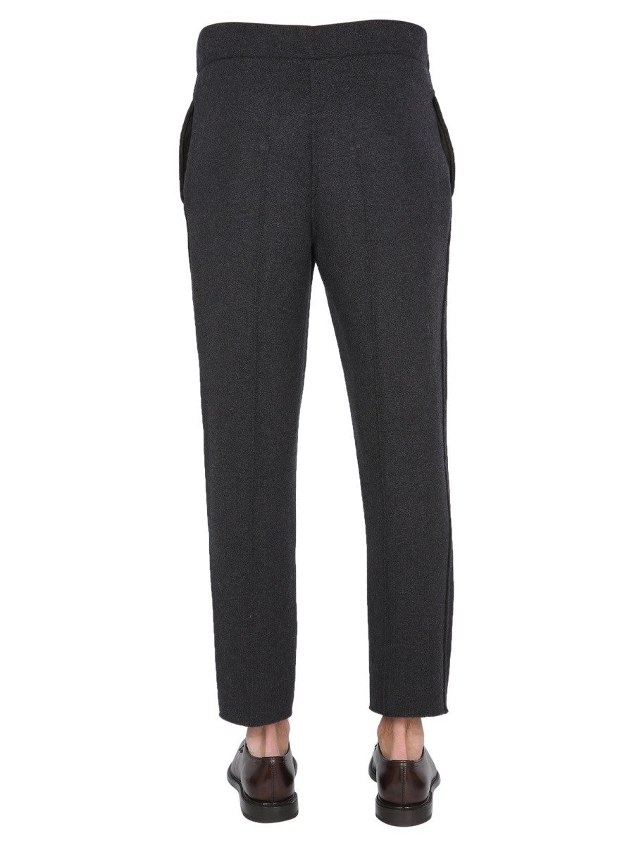 Ermenegildo Zegna DOUBLE KNITTED JOGGING PANTS