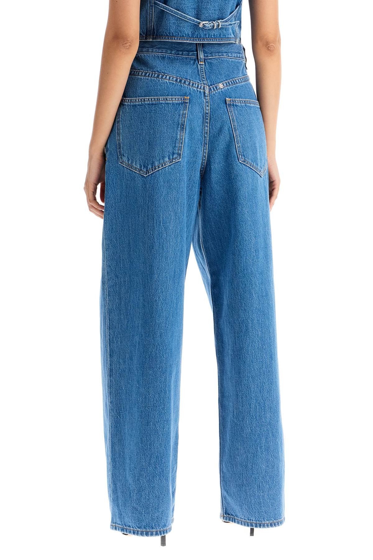 Givenchy double pleated jeans with a