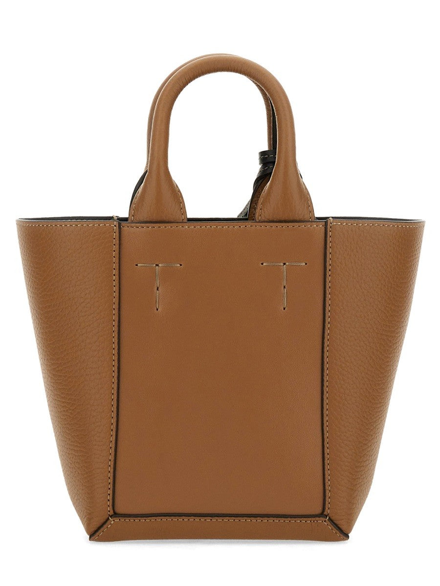 TOD'S "DOUBLE UP" SHOPPING BAG
