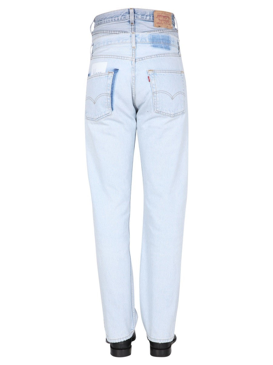 1/OFF DOUBLE WAISTED JEANS