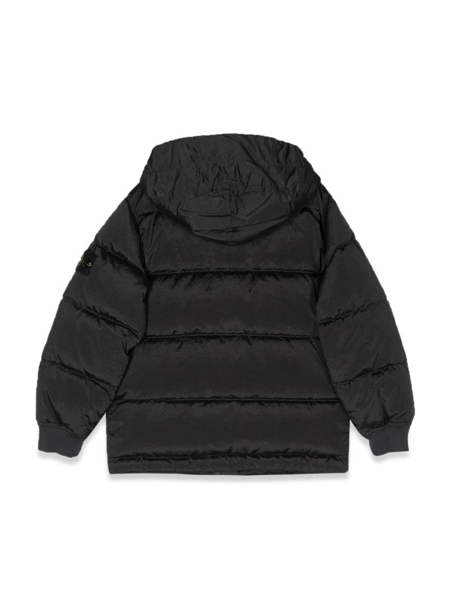 Stone Island DOWN JACKET BLOUSON SIDE LOGO PATCH