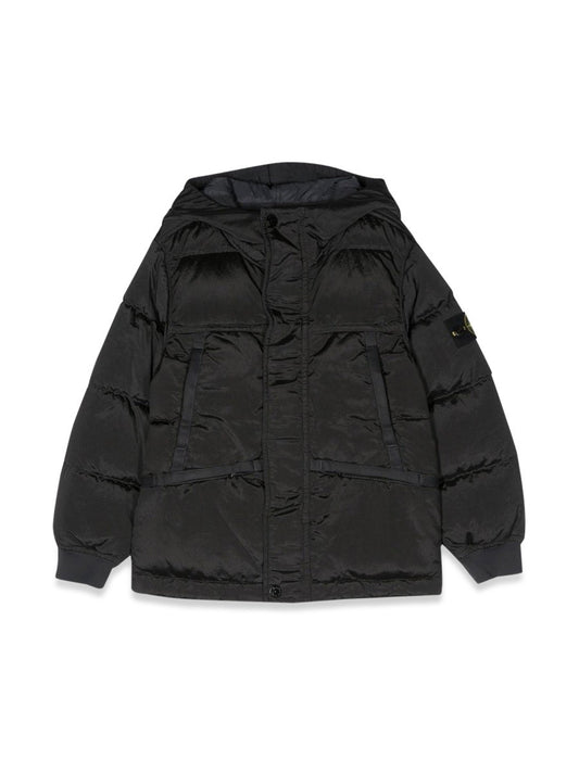 Stone Island DOWN JACKET BLOUSON SIDE LOGO PATCH