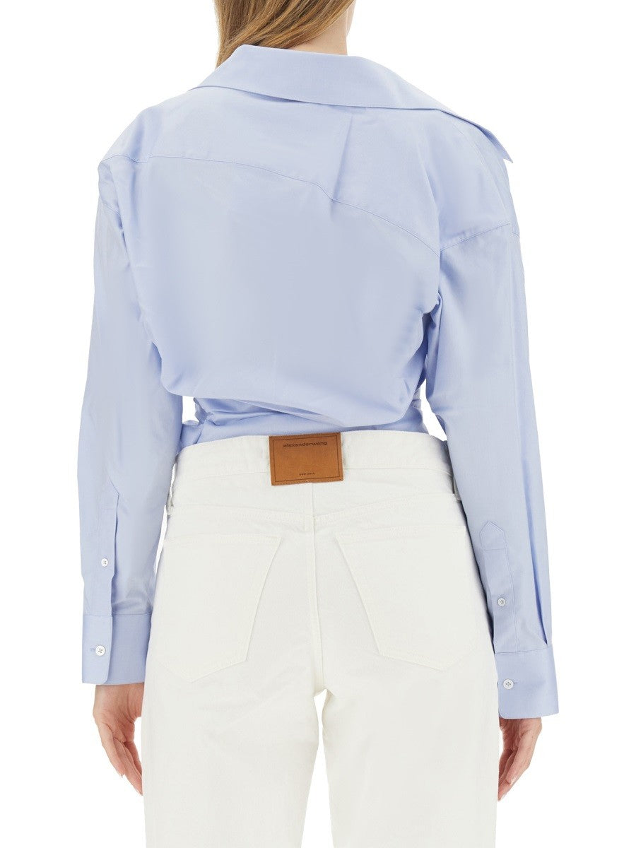 Alexander Wang DRAPED SHIRT