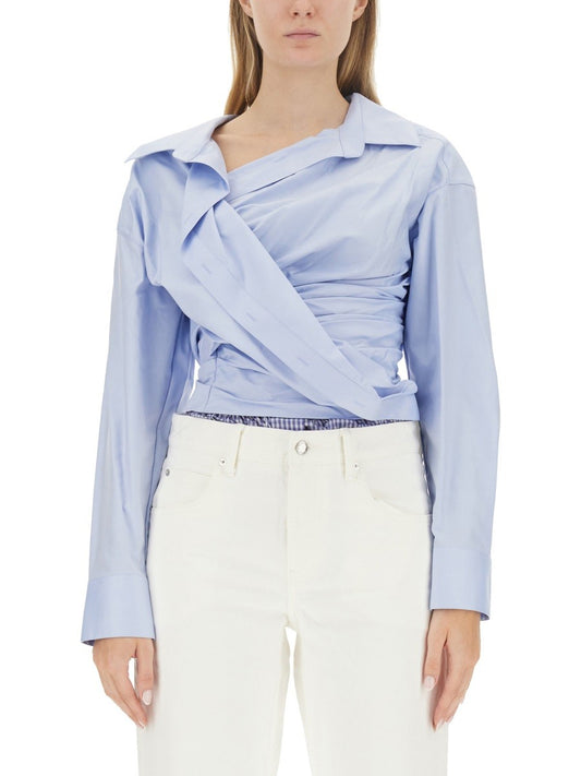 Alexander Wang DRAPED SHIRT