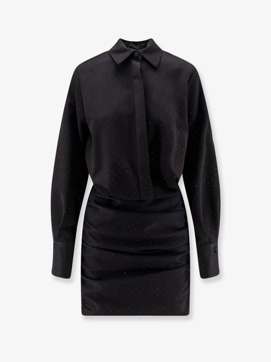 Actualee Dress with all-over rhinestones