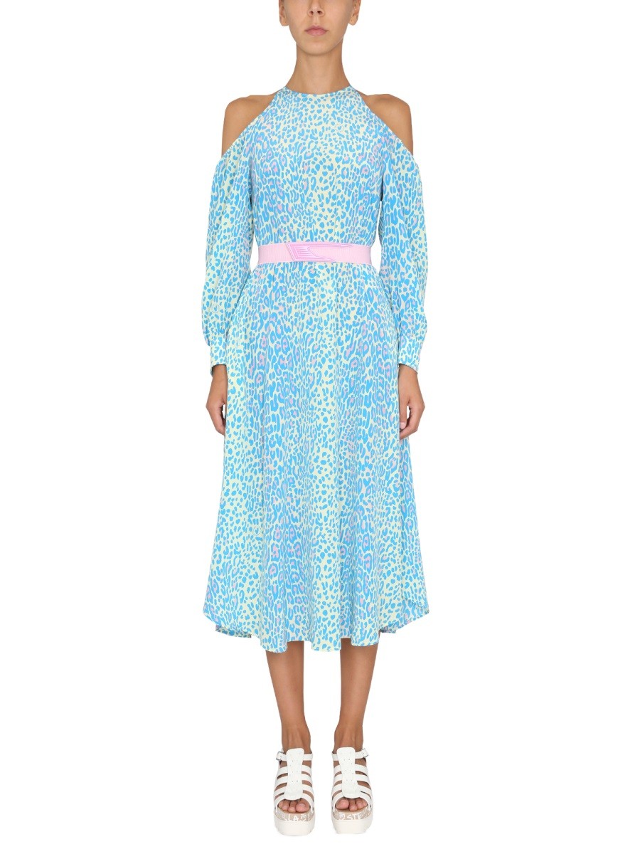 stella mccartney DRESS WITH ANIMAL PATTERN