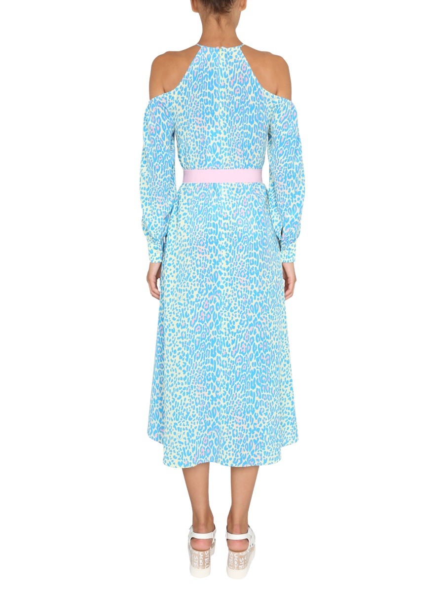 stella mccartney DRESS WITH ANIMAL PATTERN