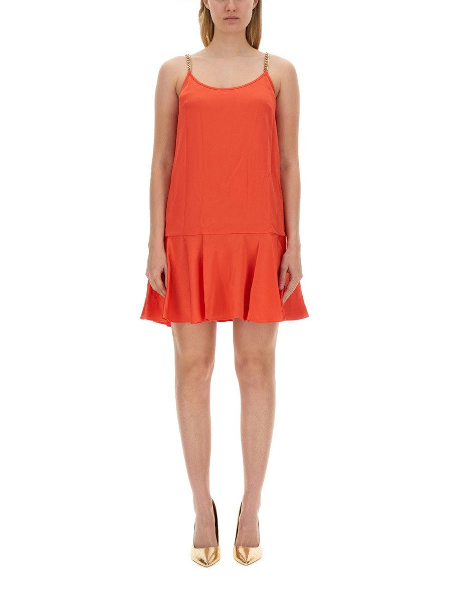 MICHAEL BY MICHAEL KORS DRESS WITH CHAIN STRAPS