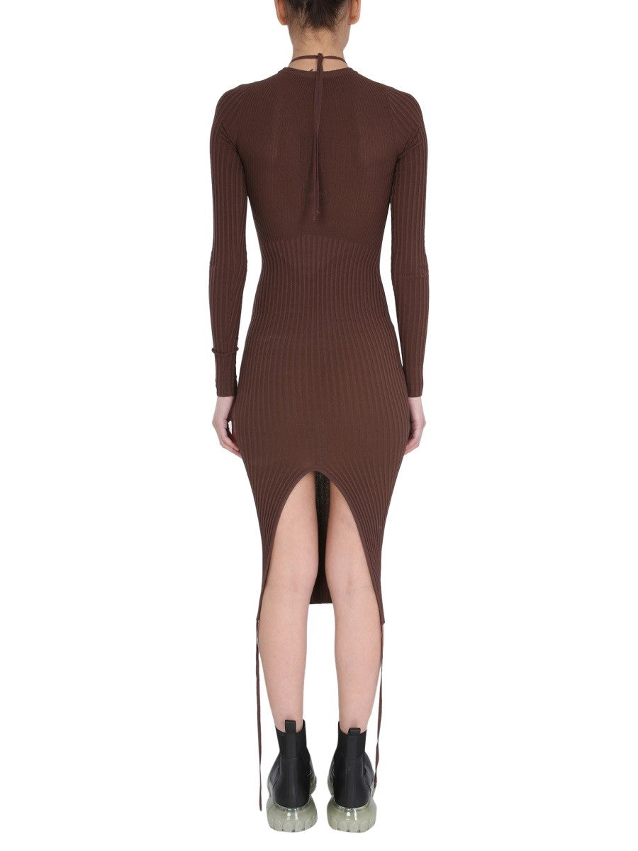 ANDREADAMO DRESS WITH CUT OUT DETAIL