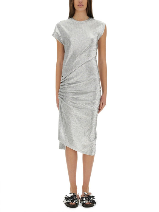 RABANNE DRESS WITH DRAPE