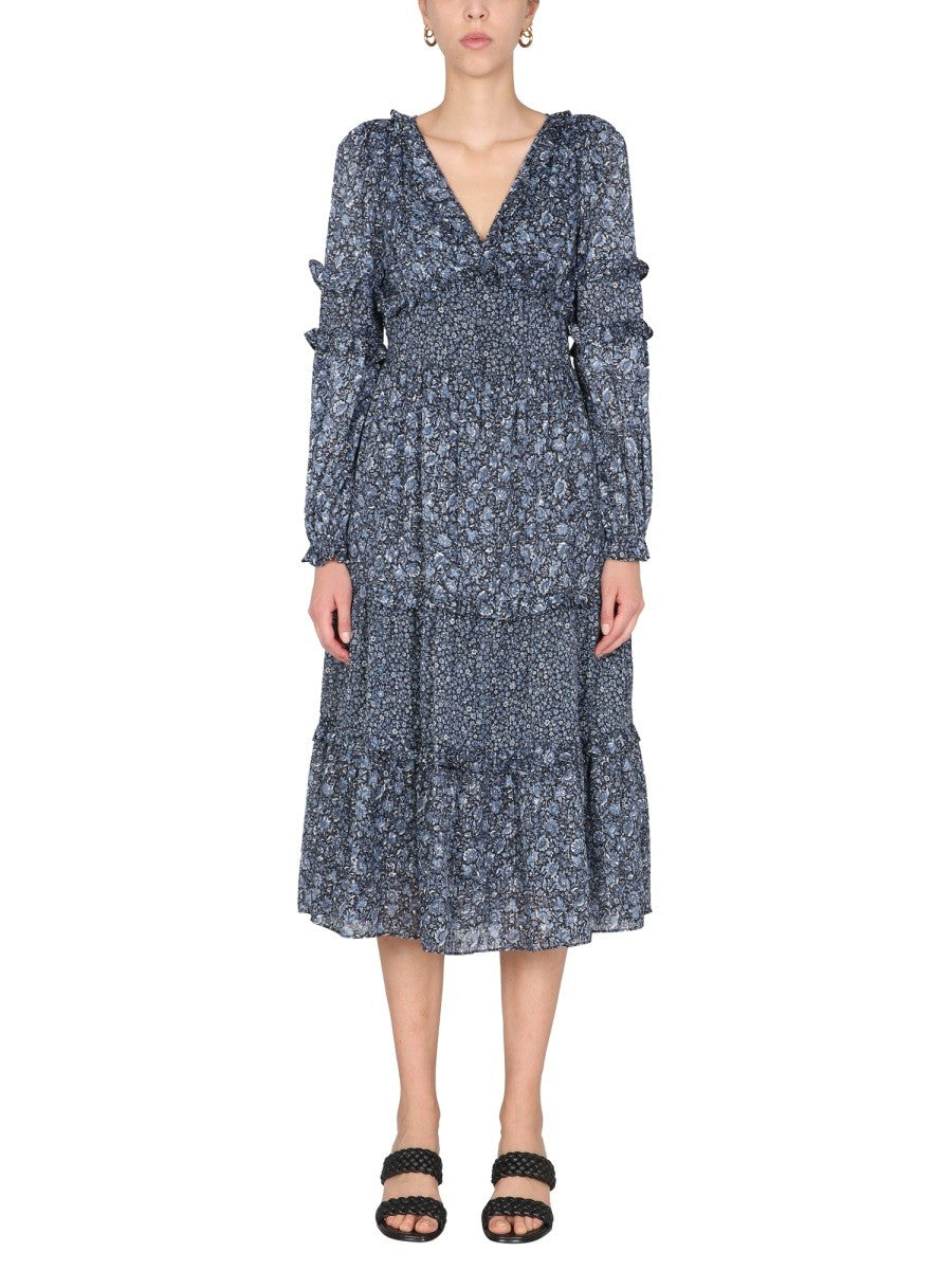 MICHAEL BY MICHAEL KORS DRESS WITH FLORAL PRINT