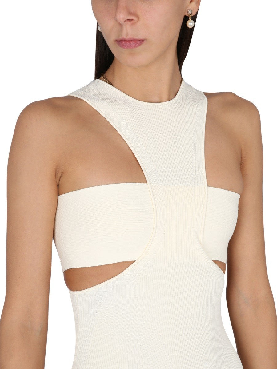 Alexander Mcqueen DRESS WITH HARNESS