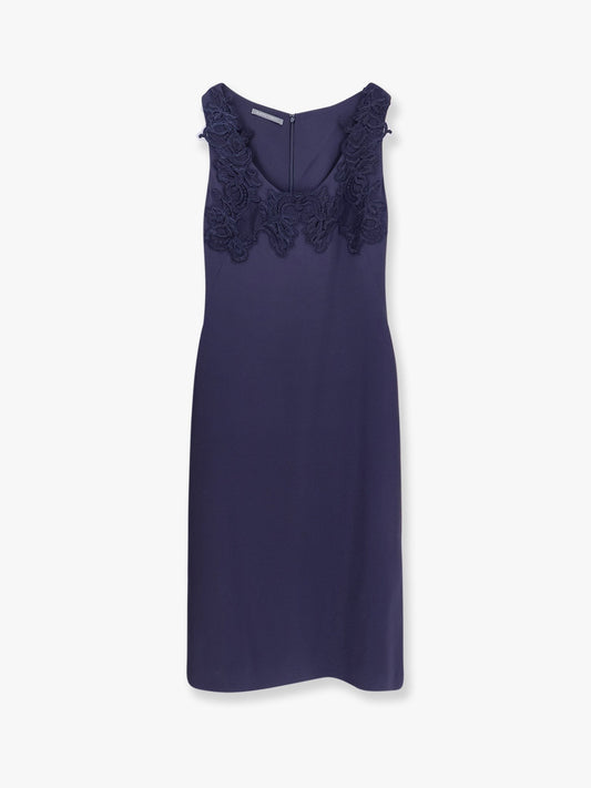 alberta ferretti Dress with lace profile