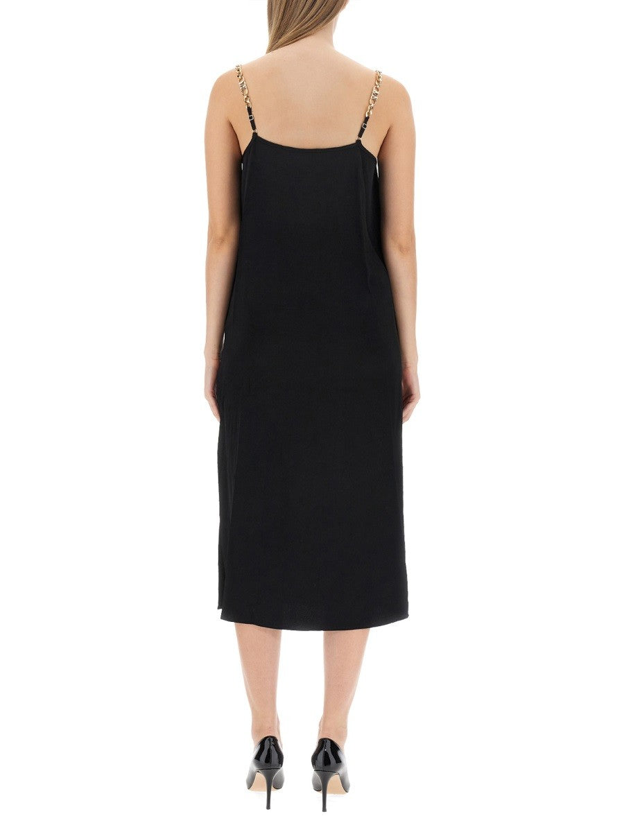 MICHAEL BY MICHAEL KORS DRESS WITH LOGO STRAPS