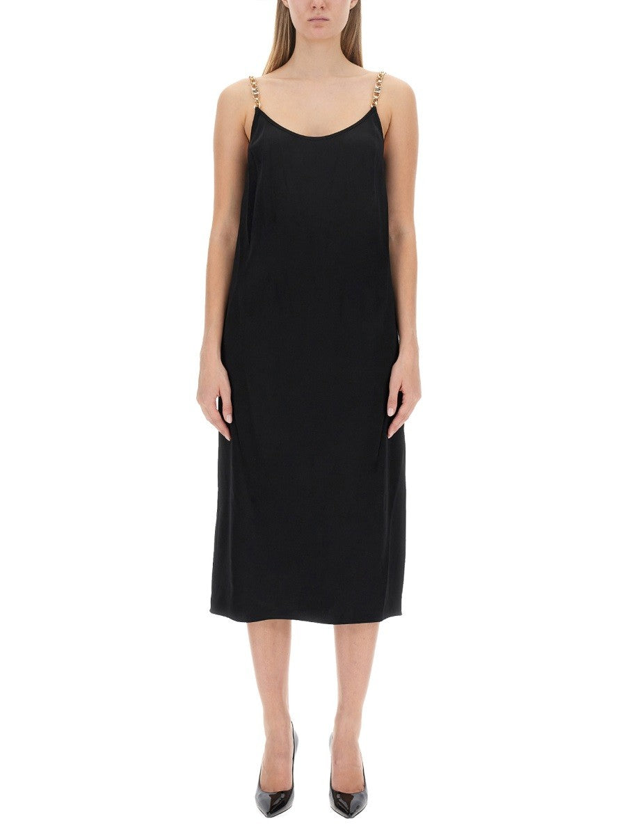 MICHAEL BY MICHAEL KORS DRESS WITH LOGO STRAPS